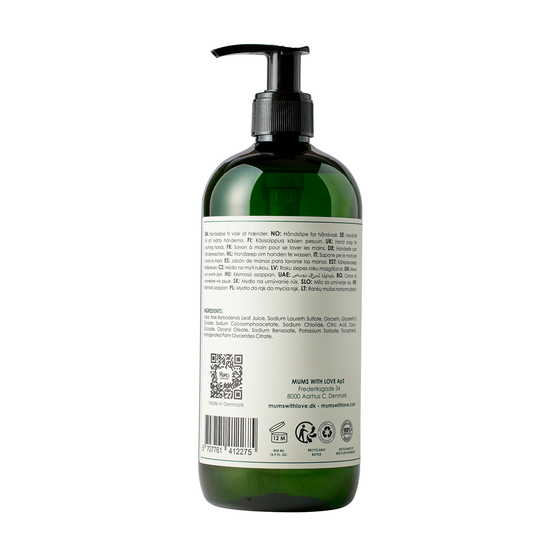 MUMS WITH LOVE APS HAND SOAP 500 ml Body